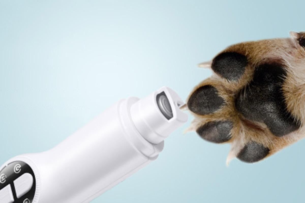 2 in 1 Pet Grooming Clippers with Nail Grinder and LED Display