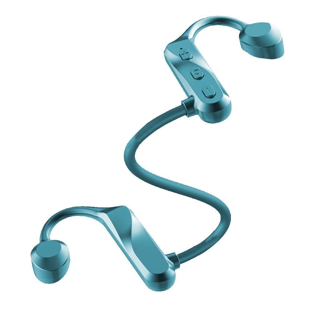 Bone Conduction Headphones Bone Conduction Headphones Wireless Bluetooth 5.0 Sweatproof Sport Earphone -Green