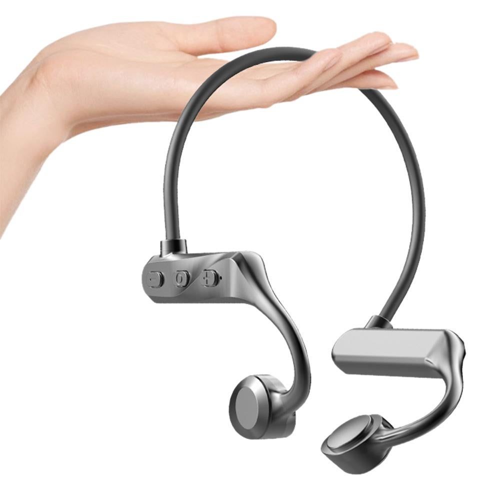 Bone Conduction Headphones Bone Conduction Headphones Wireless Bluetooth 5.0 Sweatproof Sport Earphone -Green