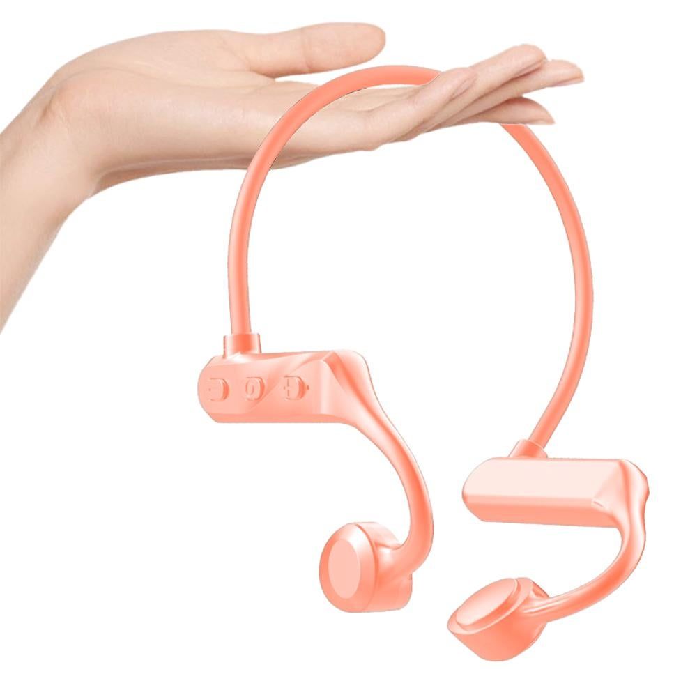 Bone Conduction Headphones Bone Conduction Headphones Wireless Bluetooth 5.0 Sweatproof Sport Earphone -Black