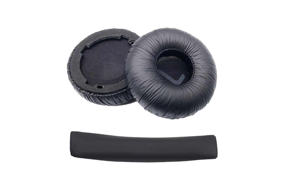 Earpads Replacement Ear Cushions Pad Covers Compatible with JBL Tune600BT T520BT -Black