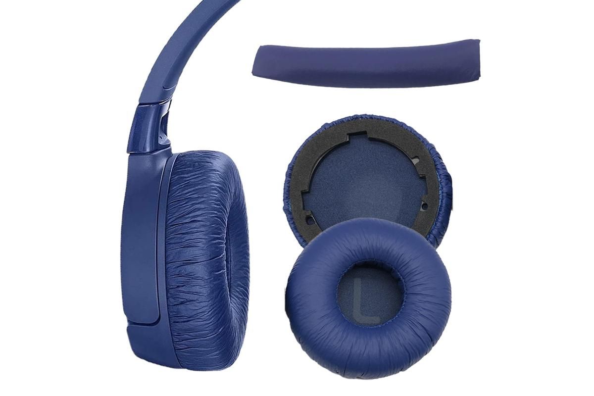 Earpads Replacement Ear Cushions Pad Covers Compatible with JBL Tune600BT T520BT -Black