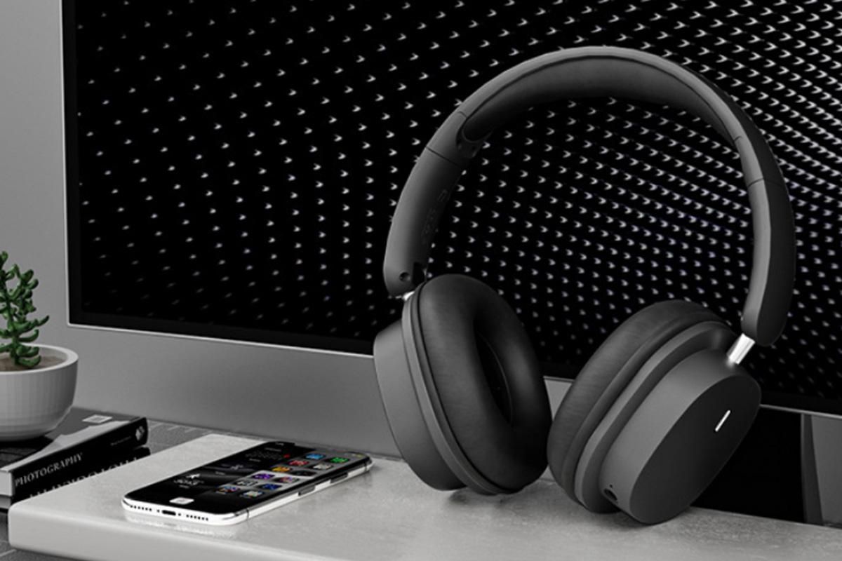 Wireless Bluetooth 5.3 Headphones Earphones HIFI Stereo Over-Ear Headsets-Black