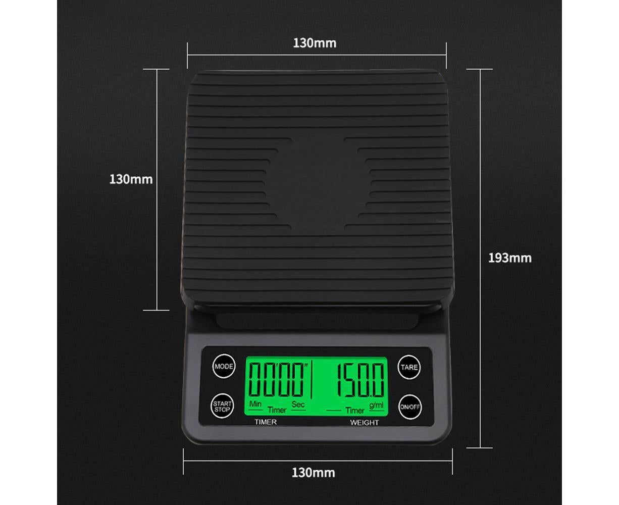 Electric Kitchen Scale - Coffee Scale - Mini Platform