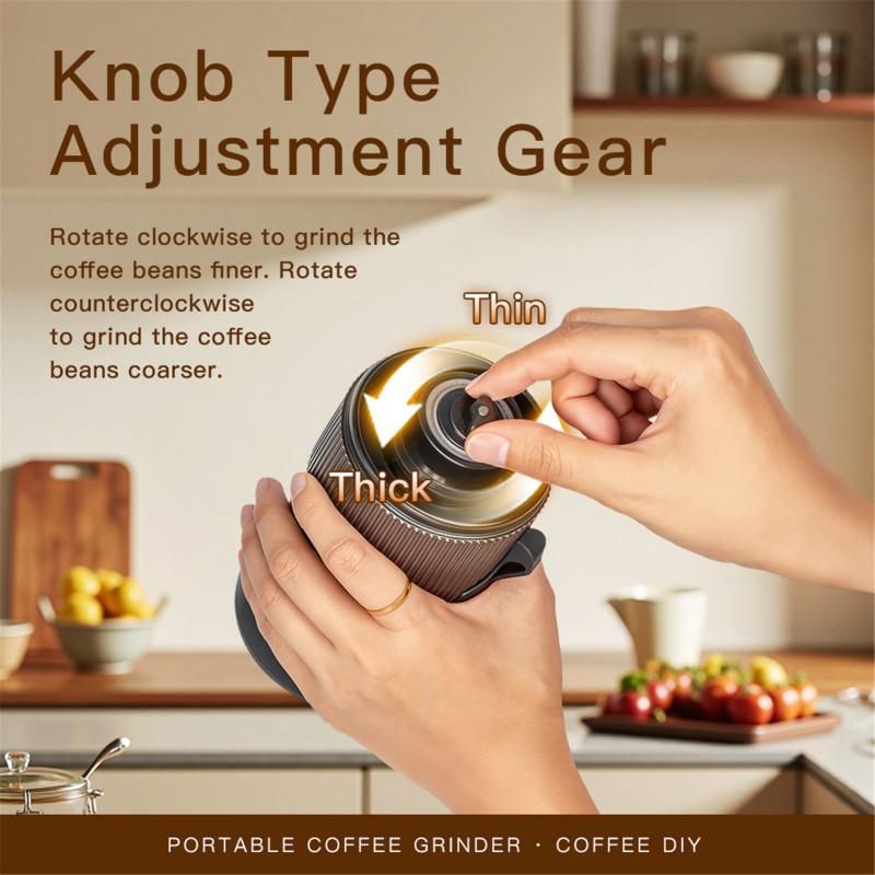 CM-30L Portable Coffee Grinder Dual-purpose for outdoor and home use Adjustable grind settings