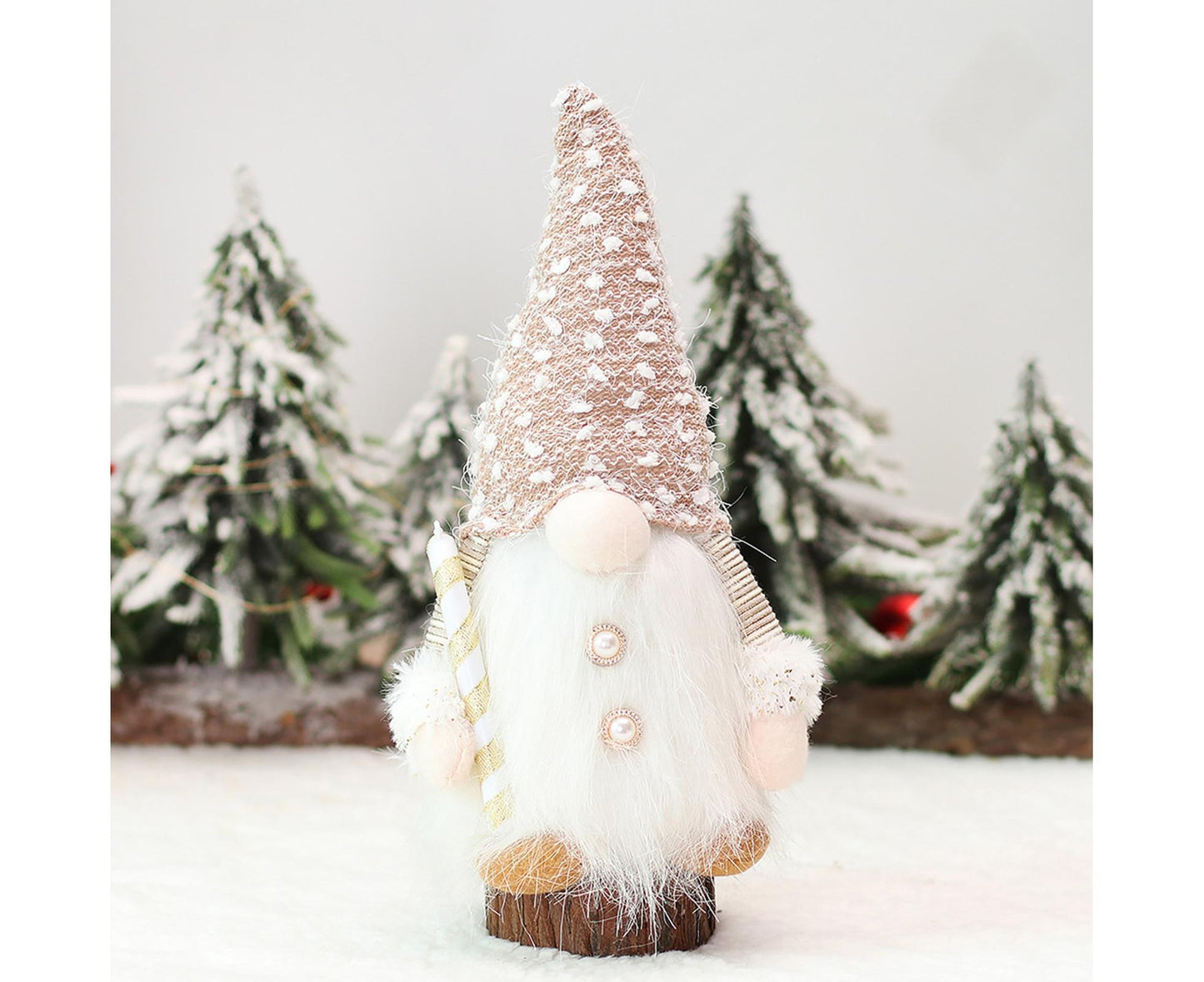 Xmas Doll Plush Luminous-Khaki