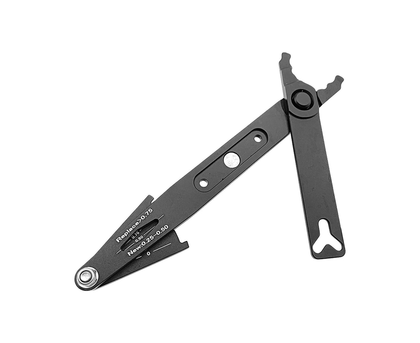 Chain Wear Detection Tool Ergonomic Design High Strength Bike Chain Buckle Removal Plier with Scale for Mountain Bike