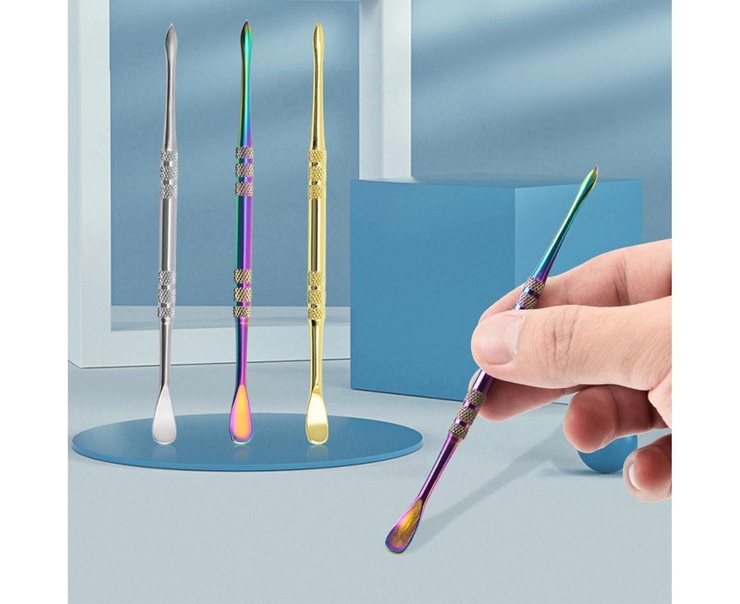 Nail Cuticle Remover High Resistant Portable Wax Oil Multicolor