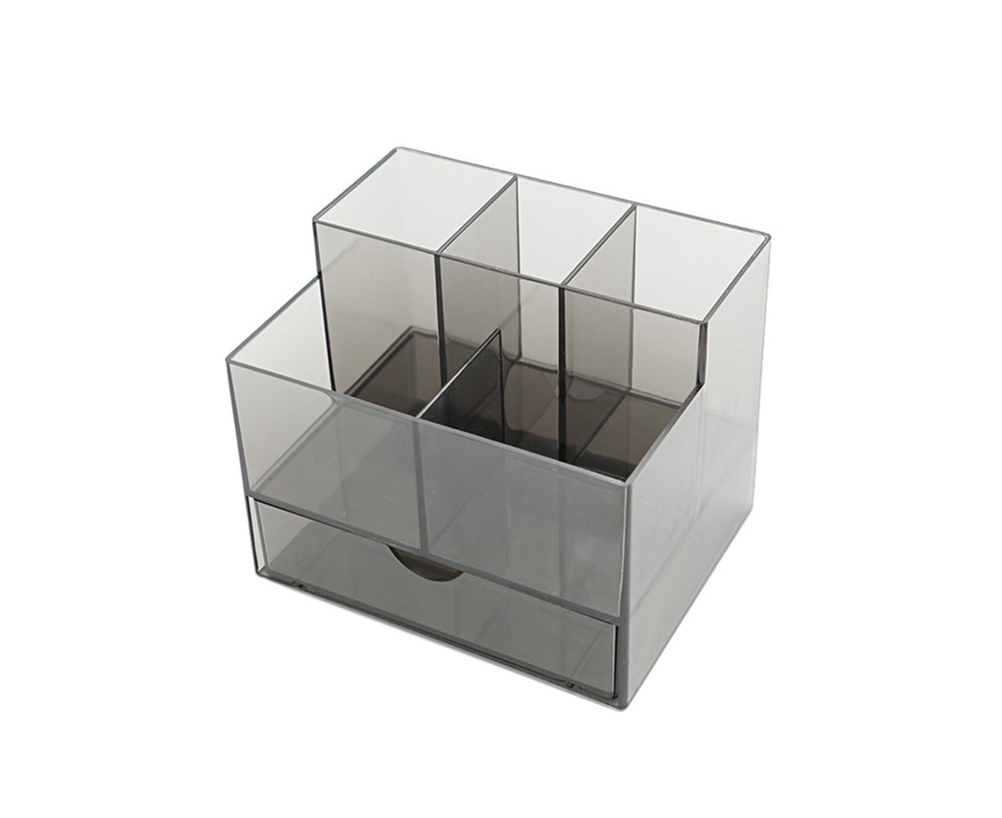 Makeup Organizer Drawer Type Large Capacity - Black