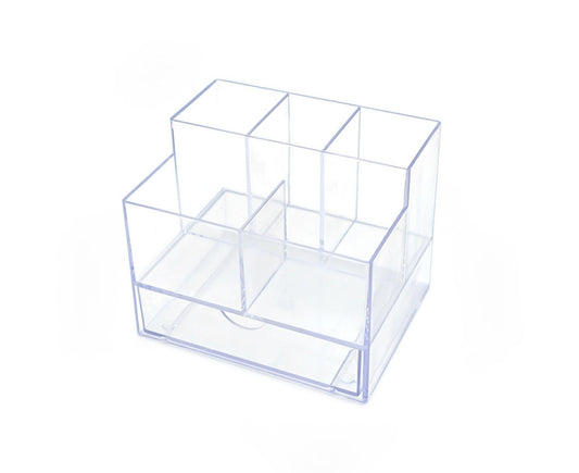 Makeup Organizer Drawer Type Large Capacity - Transparent