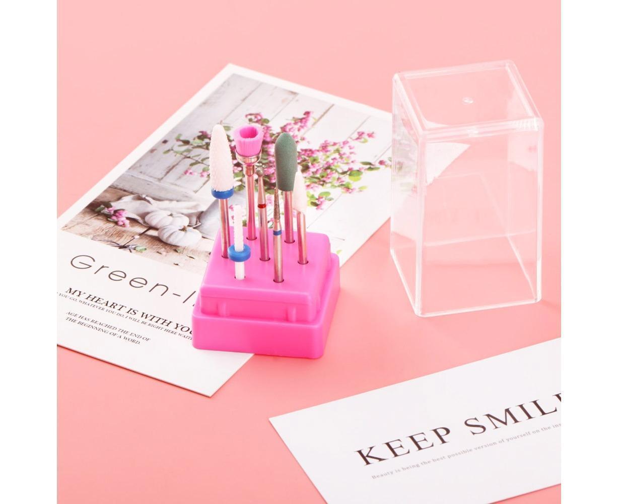 Ceramic Steel Alloy Grinding Dead Skin Removal Nail Art Drill Bit Brush Set-3#