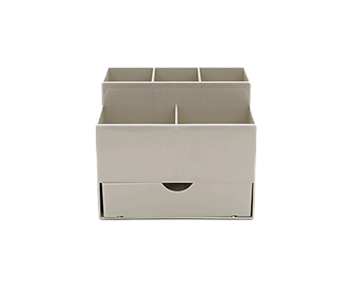 Makeup Organizer Drawer Type Large Capacity - Brown
