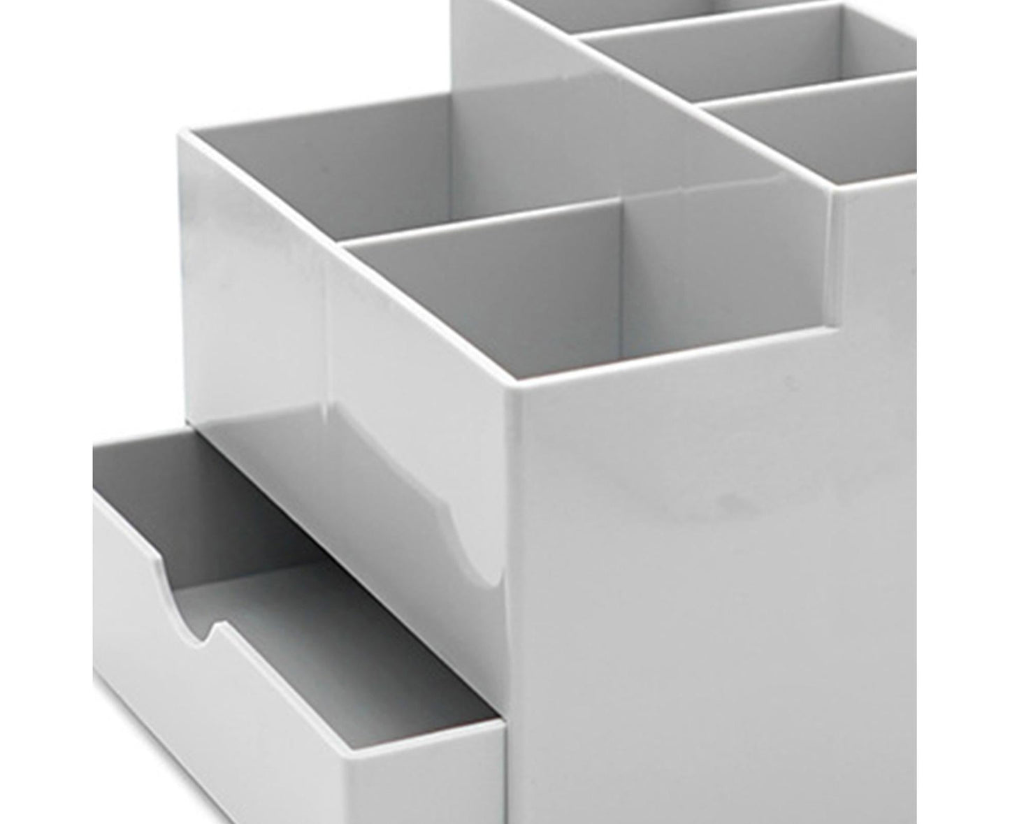 Makeup Organizer Drawer Type Large Capacity - Grey