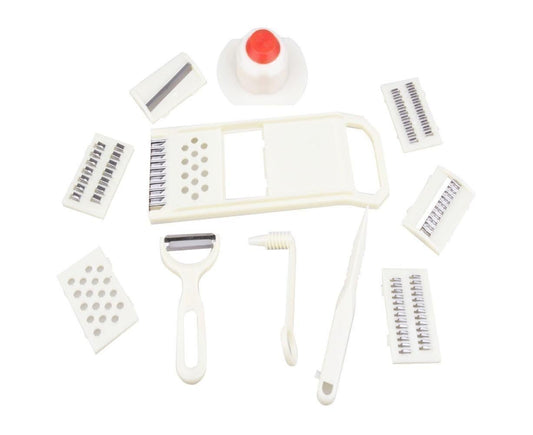 11Pcs Manual Vegetable Slicer Cutter Potato Peeler Onion Grater Kitchen Tool