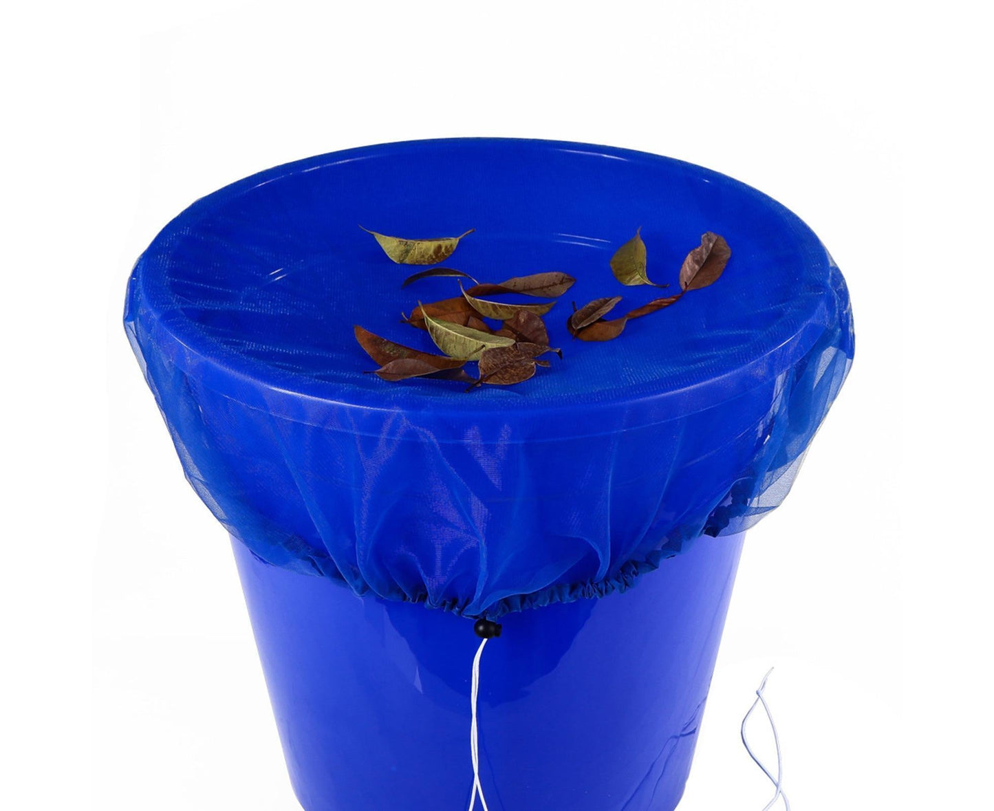2Pcs Mesh Rain Barrel Cover - Blue