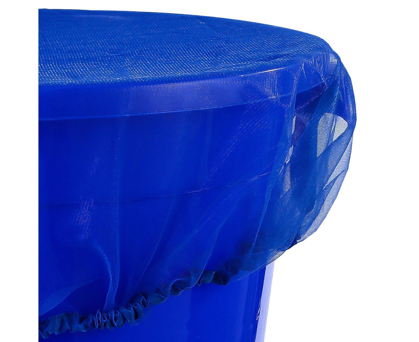 2Pcs Mesh Rain Barrel Cover - Blue