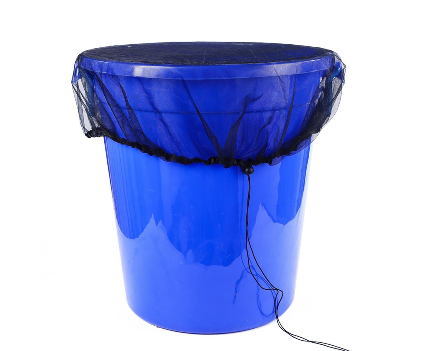 2Pcs Mesh Rain Barrel Cover - Black