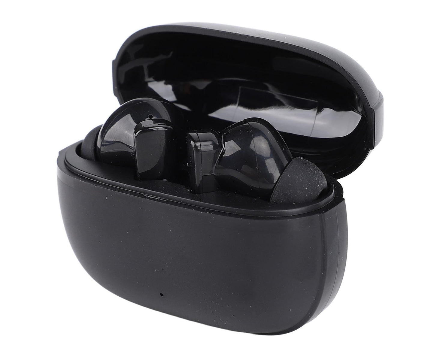 Language Translator Earbuds 144 Online Translation Languages Bluetooth 5.3 Wireless Music Device with APP for Business Travel Black