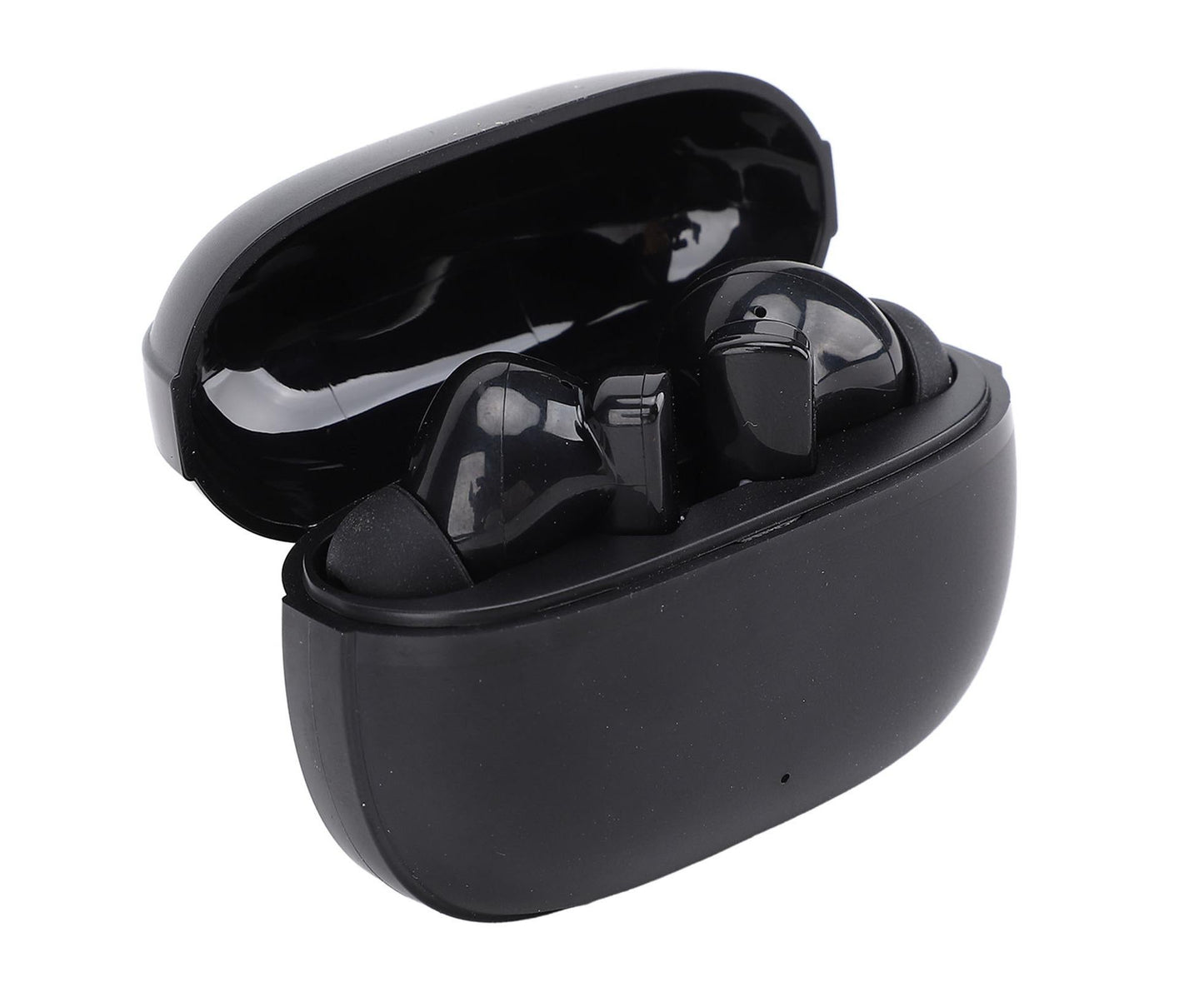 Language Translator Earbuds 144 Online Translation Languages Bluetooth 5.3 Wireless Music Device with APP for Business Travel Black