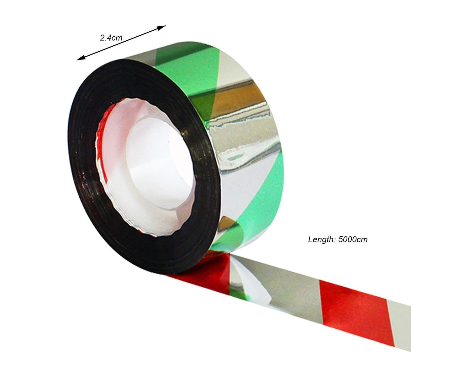 10Pcs Bird Repellent Ribbon Double Side Tape - Green