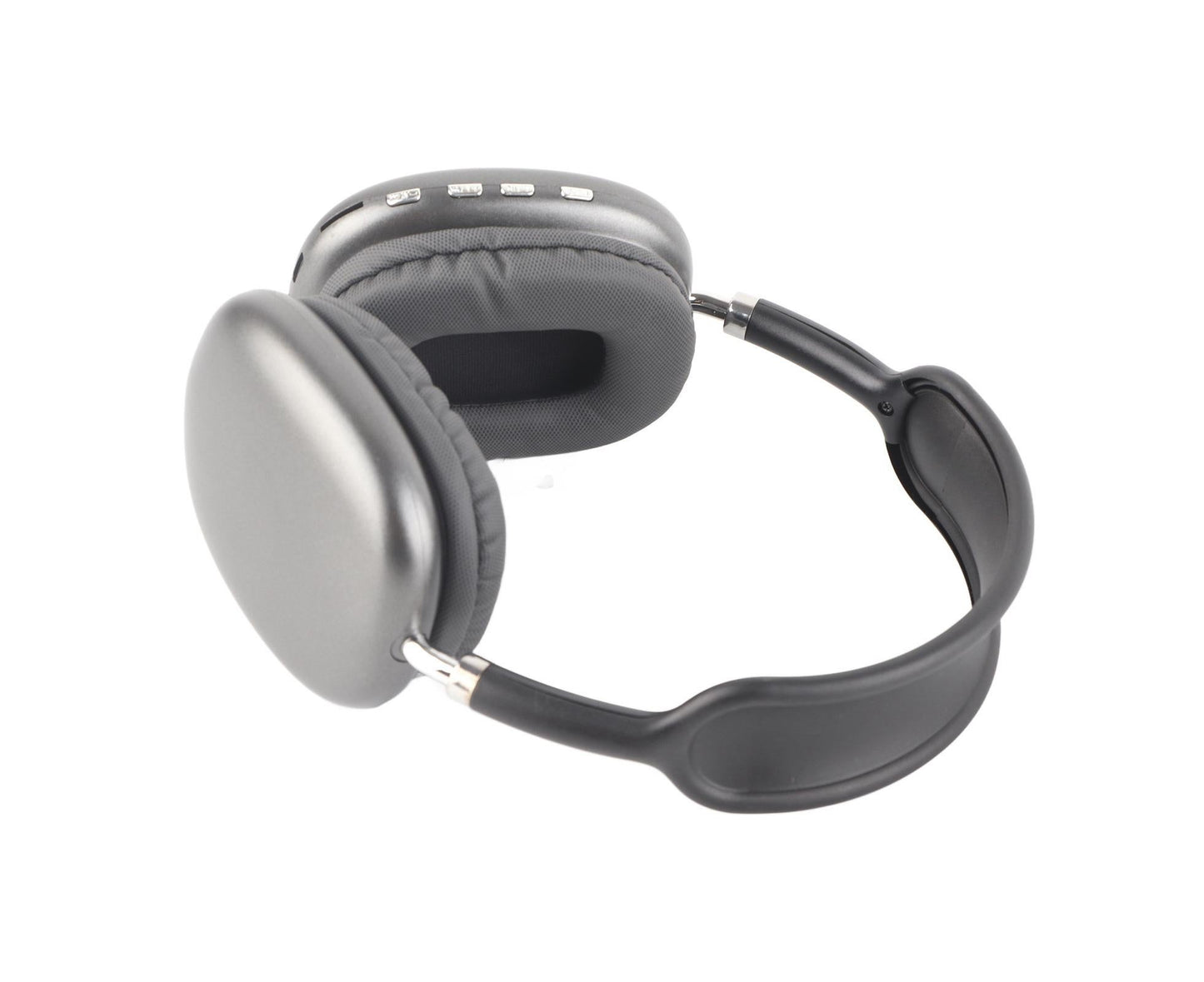 Wireless Bluetooth Headphones Dual Headset Stereo Retractable Comfortable Wireless Headset Black
