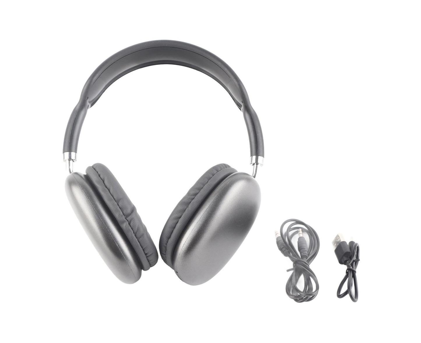 Wireless Bluetooth Headphones Dual Headset Stereo Retractable Comfortable Wireless Headset Black
