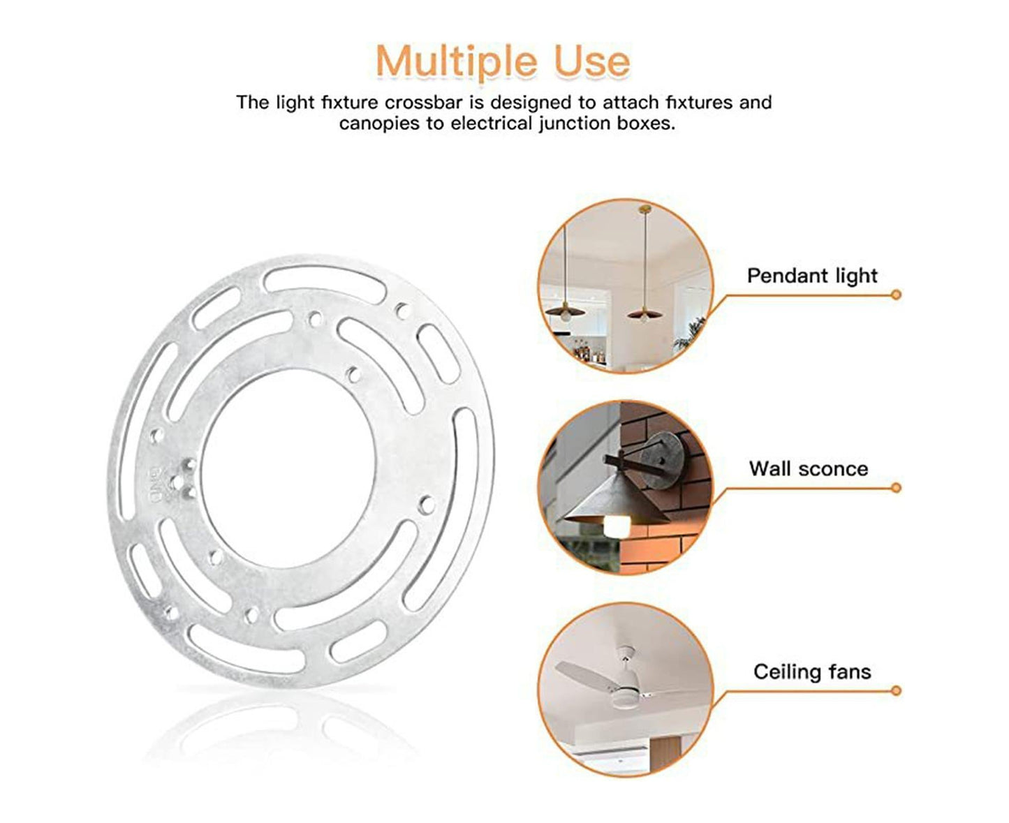 1 Set Light Fixture Mounting Plate - Sets