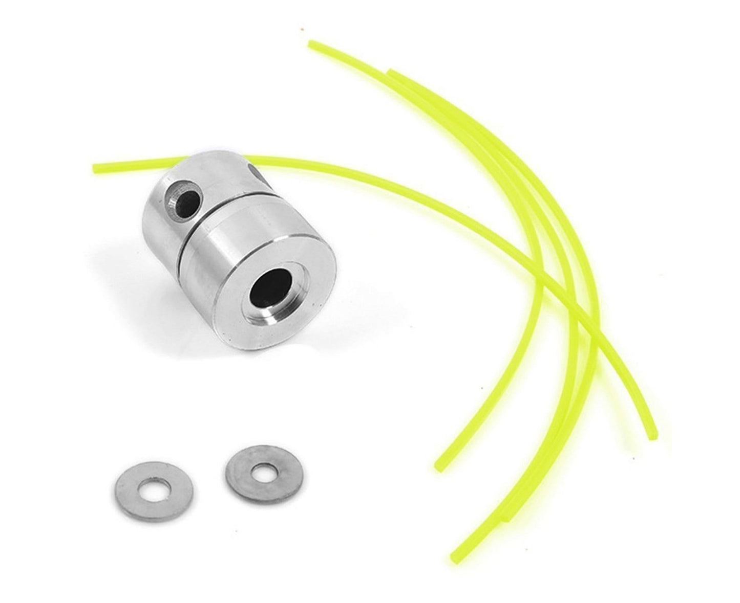 1 Set Grass Trimmer Head Cylindrical - Silver