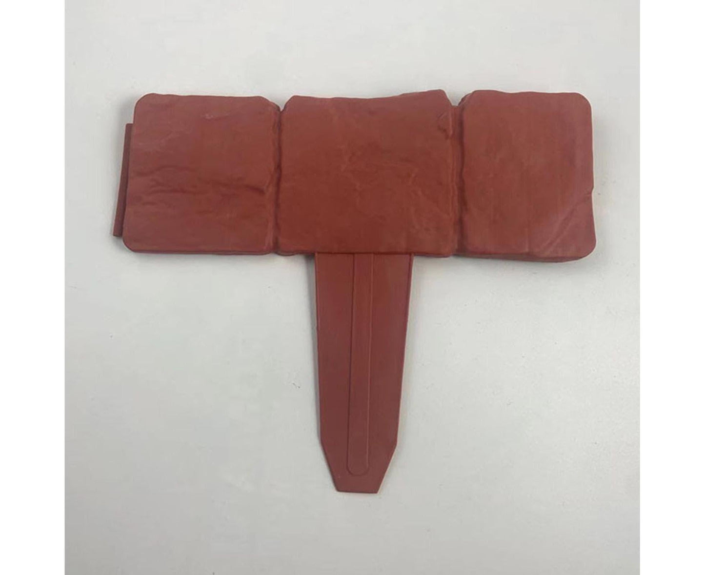 10pcs Garden Edging Border Faux Stone - Brown
