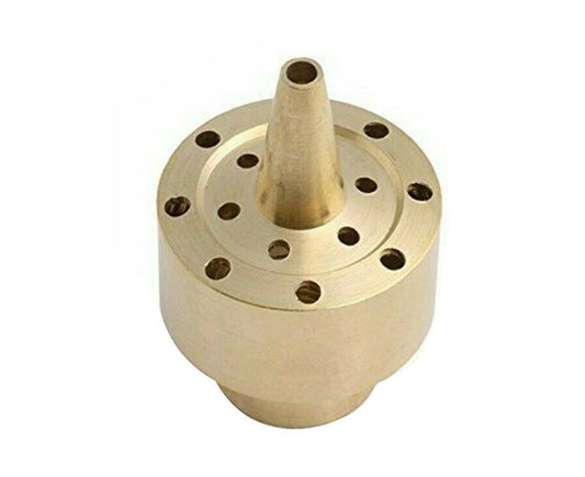 Garden Yard Pond Fountain Water Landscape Brass Nozzle Spray Sprinkler Head-1-1/2inch