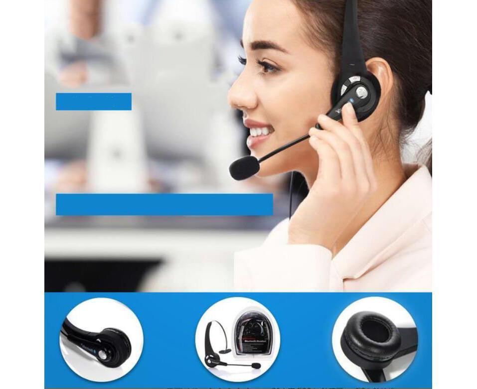 Comfort-Fit,Foldable Headset with Flexible Noise-Cancelling Microphone