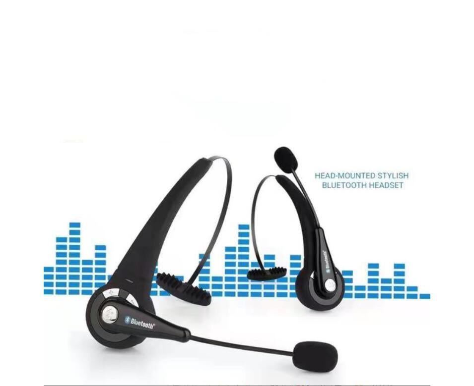 Comfort-Fit,Foldable Headset with Flexible Noise-Cancelling Microphone