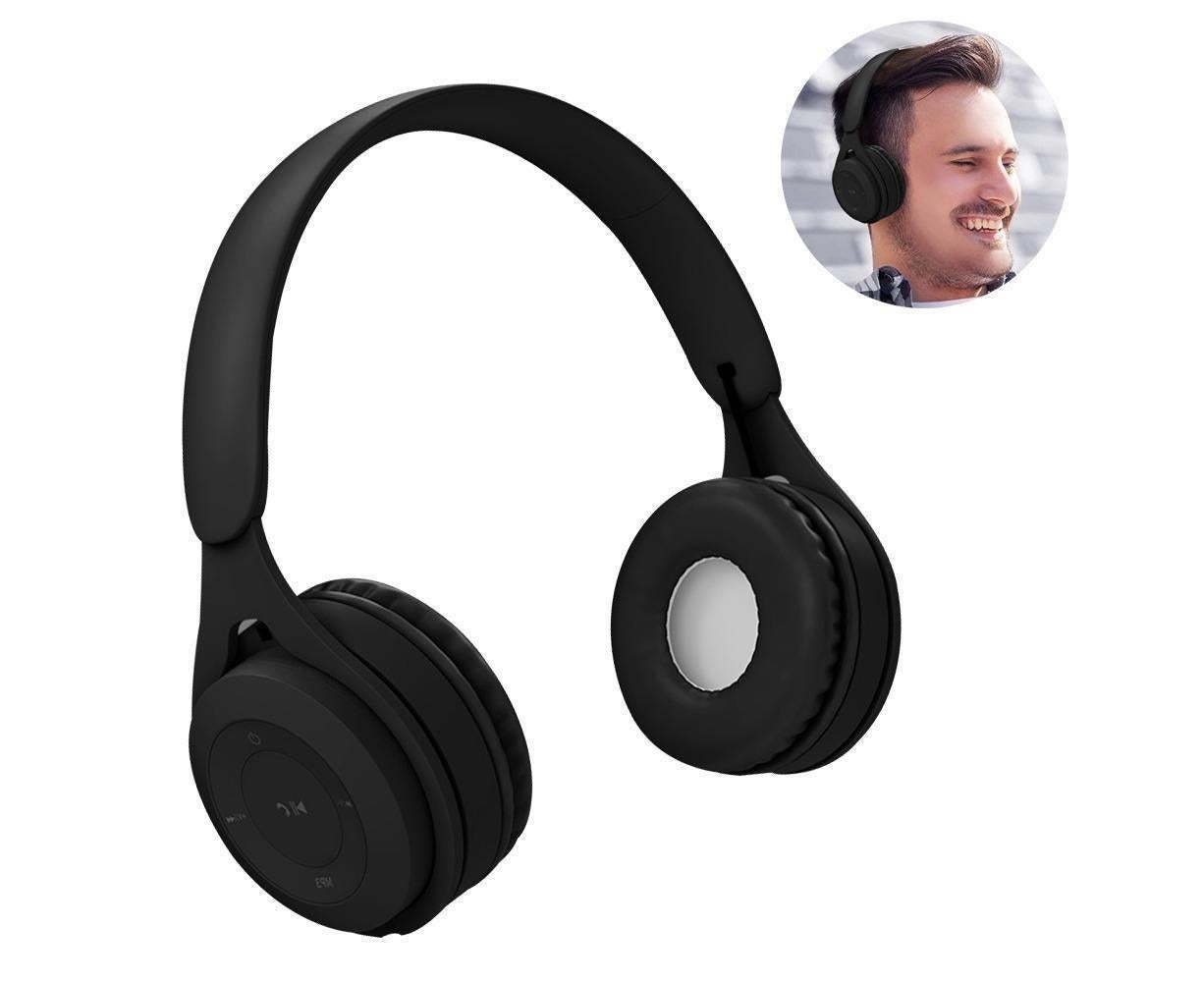 Bluetooth Over Ear Headphones - Soft Earmuffs - Built-in Mic Bluetooth 5.0
