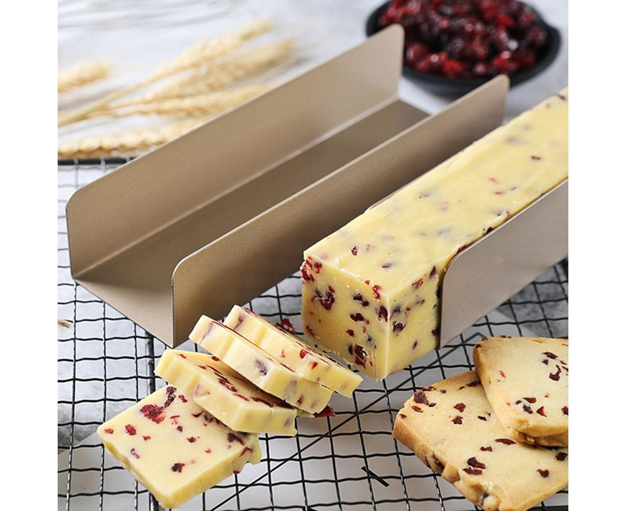 Non Stick Cake Mold Biscuit Bread Cookie Baguette Toast U Shape Baking Tool-Short