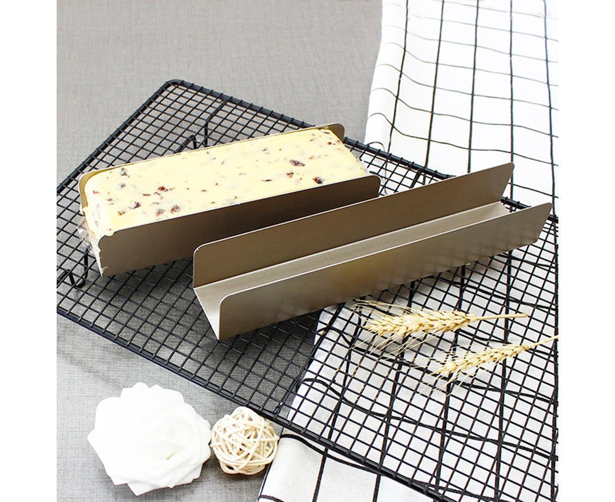 Non Stick Cake Mold Biscuit Bread Cookie Baguette Toast U Shape Baking Tool-Short