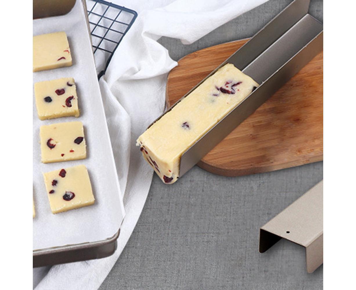 Non Stick Cake Mold Biscuit Bread Cookie Baguette Toast U Shape Baking Tool-Short