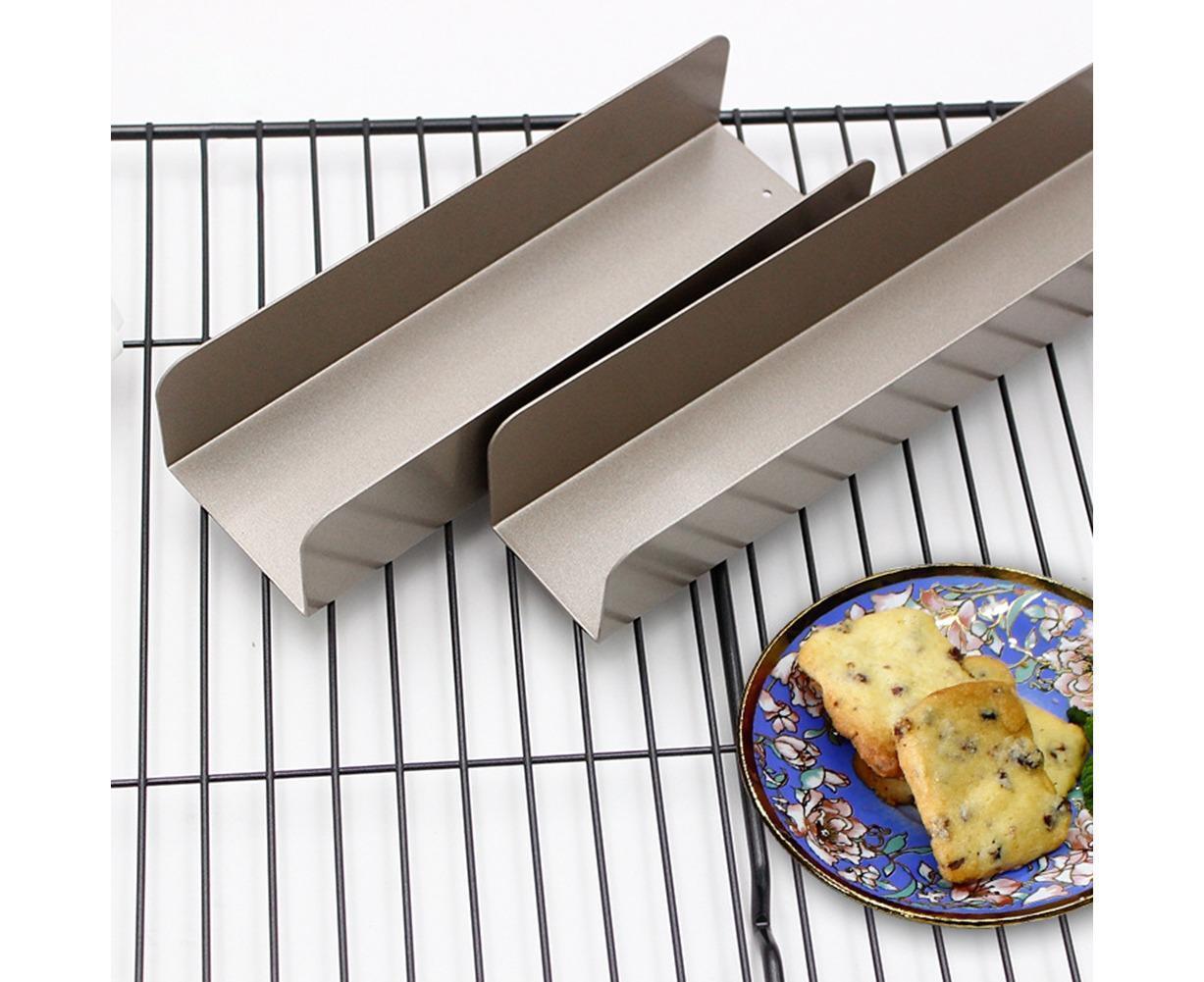 Non Stick Cake Mold Biscuit Bread Cookie Baguette Toast U Shape Baking Tool-Short