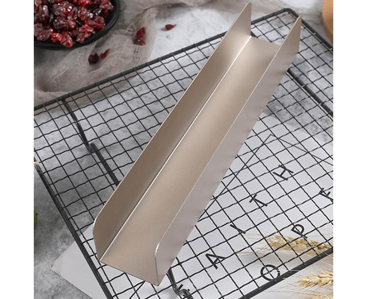 Non Stick Cake Mold Biscuit Bread Cookie Baguette Toast U Shape Baking Tool-Short