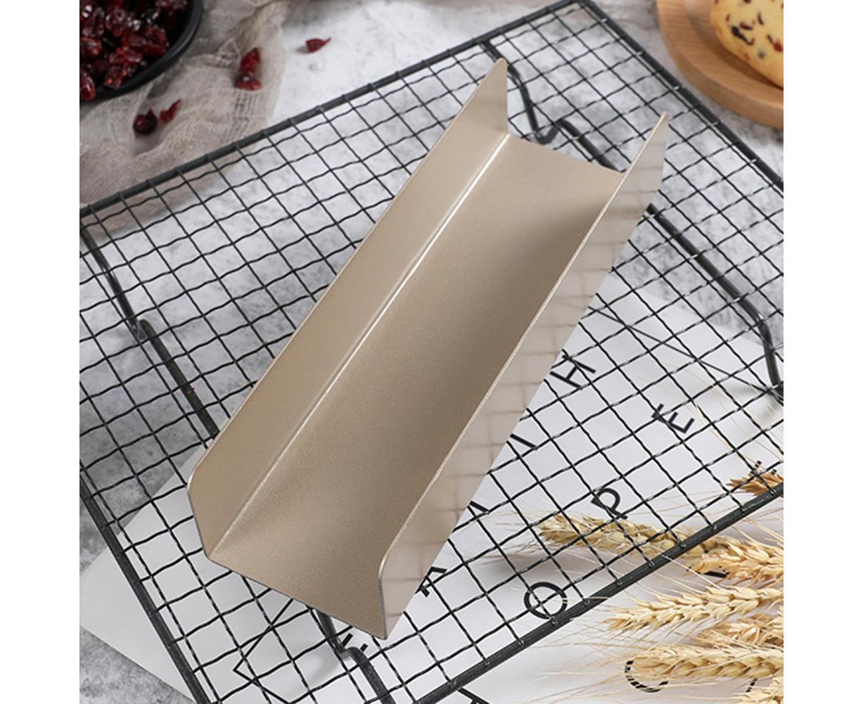 Non Stick Cake Mold Biscuit Bread Cookie Baguette Toast U Shape Baking Tool-Short