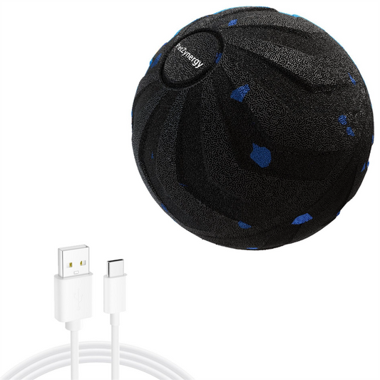 Smart Interactive Dog Toy Ball, Auto-Bouncing and Spinning, E-TPU Bite-Resistant and Rechargeable - Black