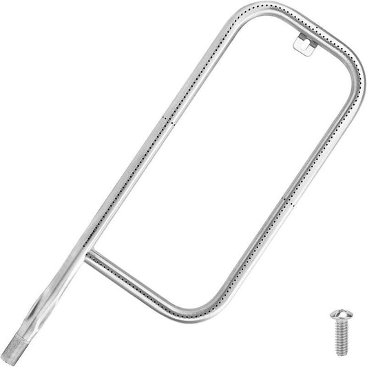 Grill Burner Tube Replacement Part, 304 Stainless Steel U-Shaped Gas Burner Fits Weber Q200 Q220 Q2000 Q2200
