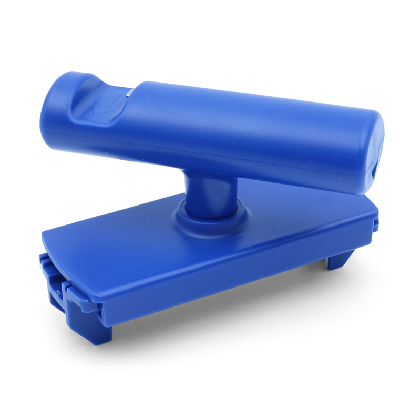 Multi-Function Jar Opener, Adjustable Non-Slip Lid Opener for 20mm-100mm Caps, ABS & Stainless Steel, Easy to Use - Blue