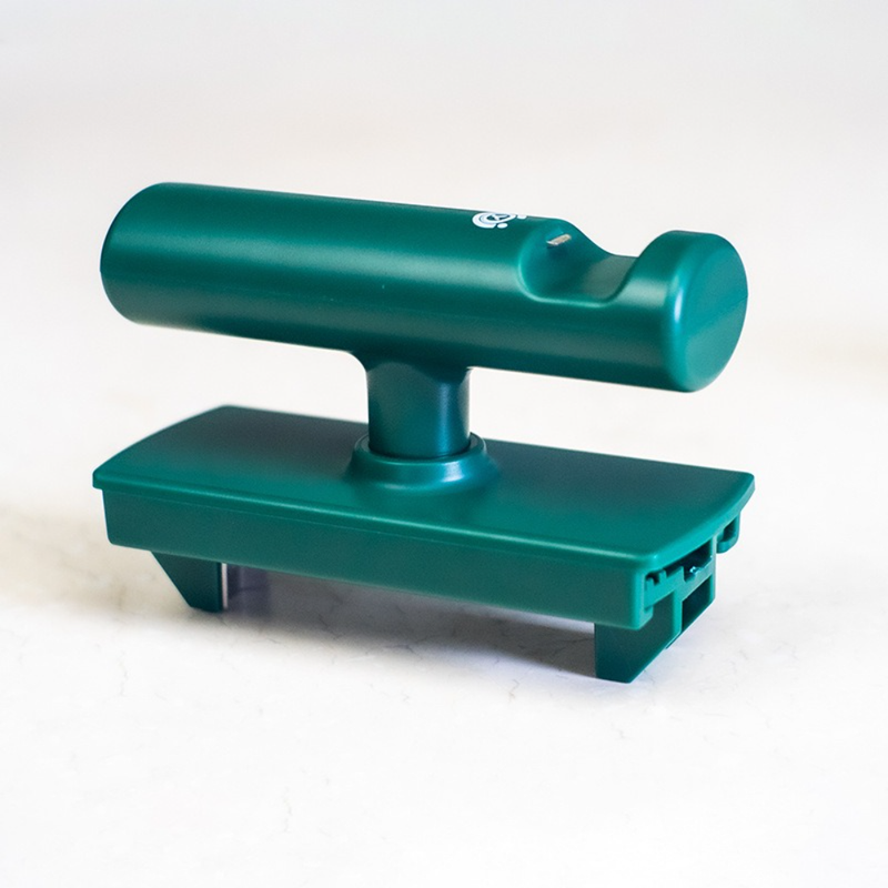 Multi-Function Jar Opener, Adjustable Non-Slip Lid Opener for 20mm-100mm Caps, ABS & Stainless Steel, Easy to Use - Green
