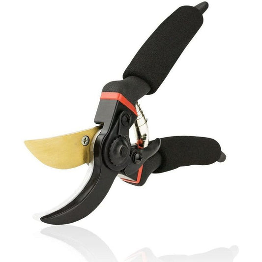 Professional Garden Pruning Shears, High Carbon Steel Blade Non-Slip Handle Labor-Saving Spring,for Fruit Trees, Flowers, Bonsai and Landscaping