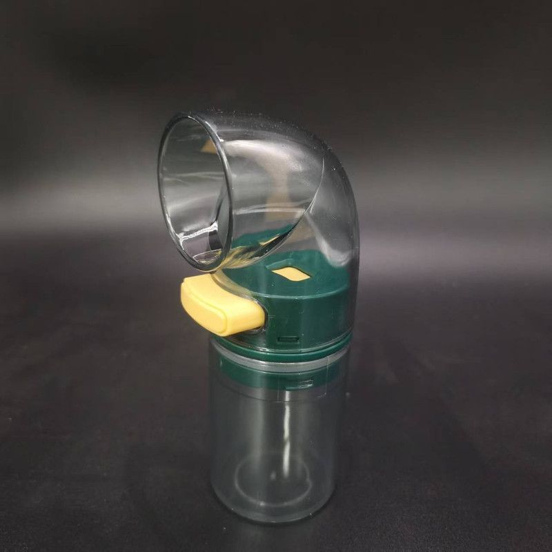 0.5g Quantitative Press Salt Shaker, Single Moisture Proof Plastic Seasoning Container for Kitchen