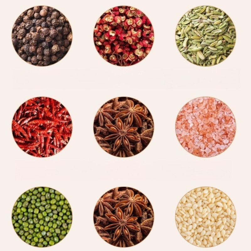 Type-C Rechargeable Electric Pepper Grinder, Digital Power Display Automatic Spice Mill—Black