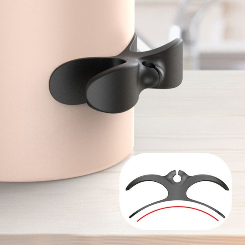 Silicone Cable Winder Organizer 3-Pack, Power Cord Holder, Wall Wire Clip, Data Cable Storage Clamp—Pink