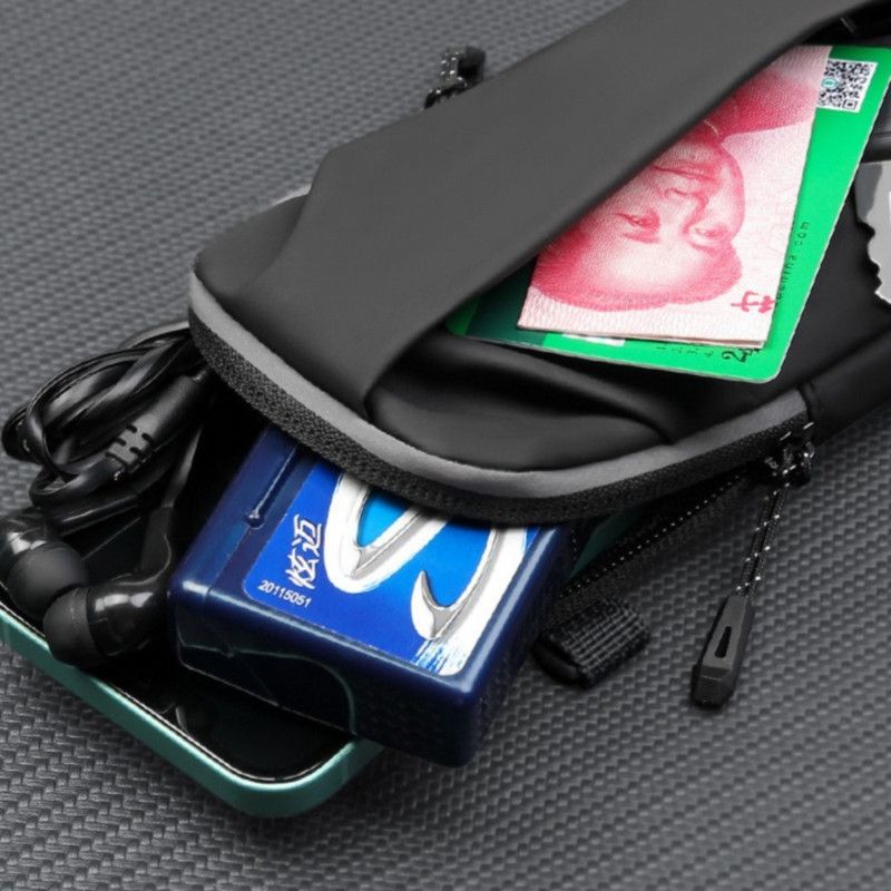 Multifunctional Sports Phone Arm Bag, Dual-Use Crossbody Pouch for Running, Fitness, and Cycling—Black