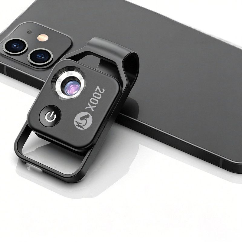 HD 200x Portable Microscope Lens for Smartphones – Kids Educational Science Toy, Biological Experiment Tool with CPL Filter