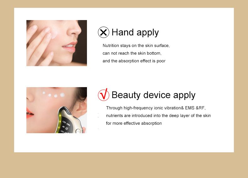<p>EMS Microcurrent Facial Device with RF Radio Frequency, 5 Light Therapy, Thermal Heating &amp; Ionic Vibration Massage, Electric Gua Sha for Face, Chin, Arm &amp; Leg, Anti-Aging Skin Tightening &amp; Body Sculpting Tool, Quiet Skincare Massager</p>
